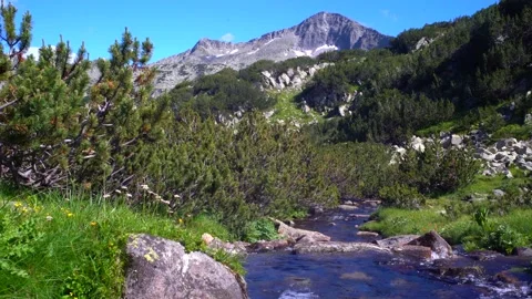4K River in the Balkan mountains  Stock-Footage 210540408