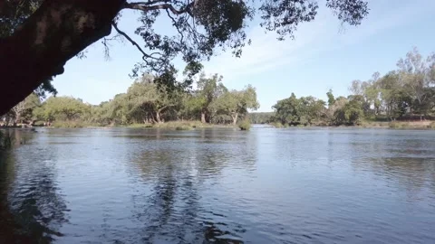 4K of a river running through forests in... | Stock Video | Pond5