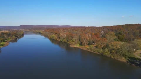 4k River view Stock Footage 168848760
