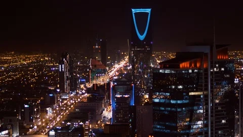4k Riyadh sky scape HQ Stock Footage 110818972