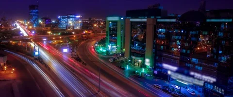 4k Riyadh time lapse for city center 3 Vídeo Stock 113133983