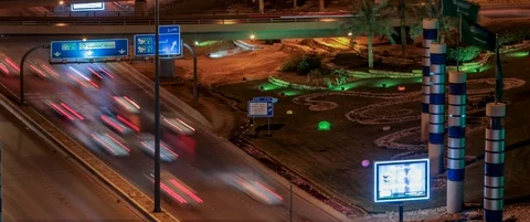 4k Riyadh time lapse for city center 8 Vídeos de archivo 113173410