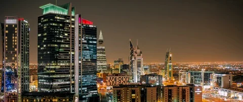 4k Riyadh time lapse for city center 16 Vídeos de archivo 113179460