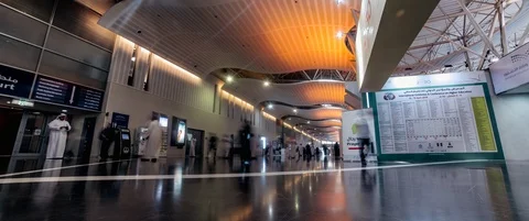 4k Riyadh time lapse for riyadh international exhibition center 1 Vídeo Stock 115131428