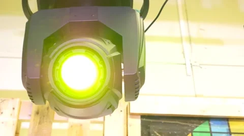 4k Robotic Light Slide Stock Footage 40307213