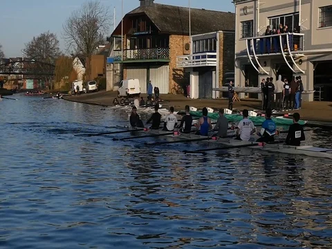 4K rowing in slowmotion 스톡 동영상 71116342