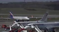 4k Russian Airlines Airbus A320-214 arrival Hamburg airport airfield 4k or 4k+ Resolution