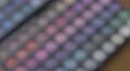 4K S-log 2 multicoloured eyeshadow pallet comes into focus 4k or 4k+ Resolution
