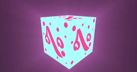 4K Sale (%) Cube Animation |Loopable Stock Footage 108792171