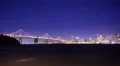 4K San Francisco Bay Bridge Timelapse 12 Night Traffic 4k or 4k+ Resolution