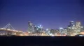 4K San Francisco Bay Bridge Timelapse 14 Night Traffic 4k or 4k+ Resolution