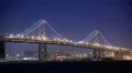 4K San Francisco Bay Bridge Timelapse 16 Night Traffic Zoom In 4k or 4k+ Resolution