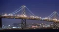 4K San Francisco Bay Bridge Timelapse 18 Night Traffic Pan R 4k or 4k+ Resolution