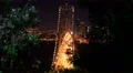 4K San Francisco Bay Bridge Timelapse 07 Night Traffic Tilt Down 4k or 4k+ Resolution