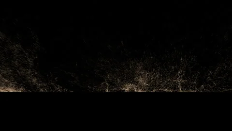 4K sand dust black background Stock Footage 323586515