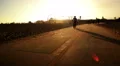 4K Santa Monica Hyperlapse 04 Bike Path Motion Timelapse at Sunset California 4k or 4k+ Resolution