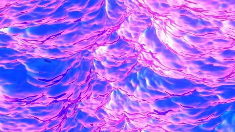4K Satisfying Stylized Ocean Loop Video stock 159242891