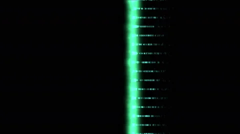 4k Scanner scanning number character,hacker cracker encryption&amp;decryption. Stock Footage 46768426
