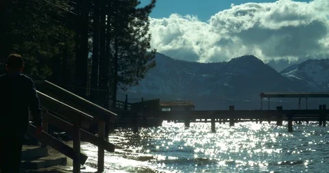 4k Scenic Mountain View Video stock 109258777