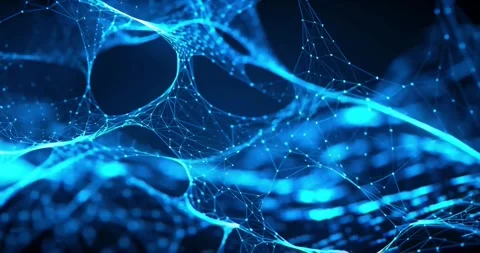 4K Sci-Fi Neural Network Animation – Tech Visual for Branding Stock Footage 309255101