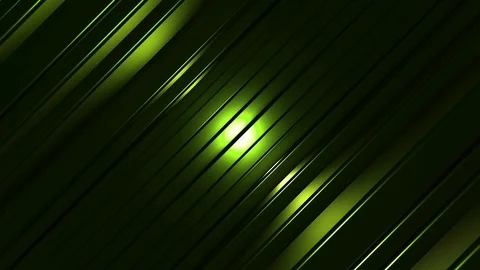 4K Seamless Abstract Bouncing Lime Metallic Bar with Edge Highlight Stock-Footage 124797613