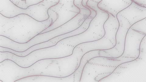 4K Seamless Abstract Digital Map Line Grid Loop - Futuristic Tech Background	 Stock Footage 322005281