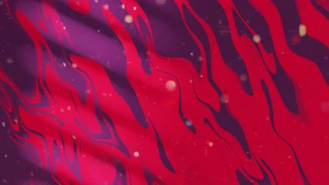4k seamless abstract red wave display background 動画素材 221458259