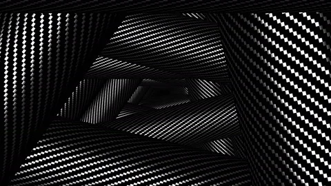 4k Seamless Animated Carbon Loop Video stock 119014269