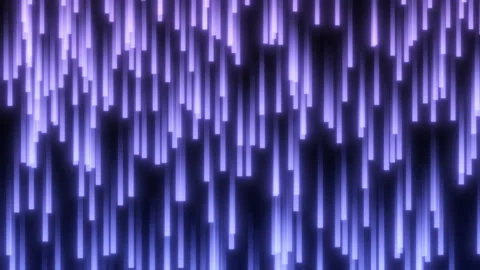 4K seamless animation of rain made of particles in the form of lines. Stock Footage 283183155