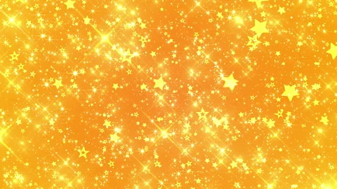 4k Seamless Golden Starfall Background 1 Vídeos de archivo 120256308