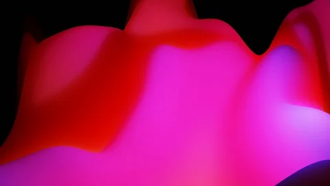 4k seamless loop with abstract fluid red blue gradients, inner glow wavy surface Stock Footage 121453608