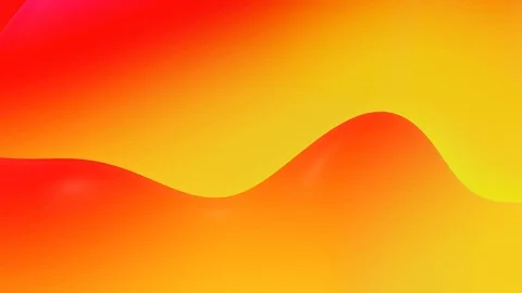 4k seamless loop with abstract fluid red yellow gradients, inner glow wavy Stock Footage 121453882