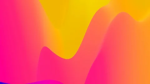 4k seamless loop with abstract fluid red yellow gradients, inner glow wavy Stock Footage 121454189