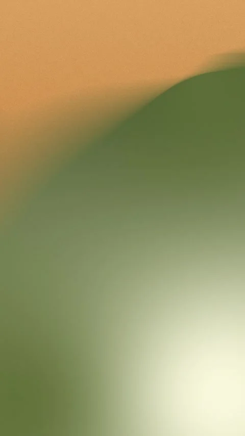 4K seamless loop background with smooth gradient of earthy orange and green Stock Footage 305344881