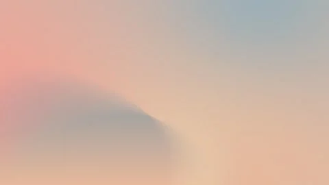 4K seamless loop background with soft pastel gradients, featuring smooth Vídeo Stock 309058730