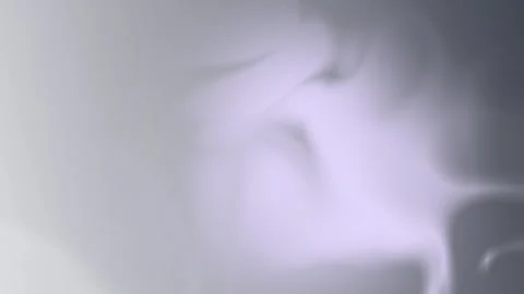 4K seamless loop background with soft lilac and gray abstract wave shapes. Stock Footage 309956758