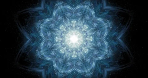 4k Seamless loop. Chakra, meditation, chi, yoga. Aura energy visualization. VJ  Stock Footage 119292847