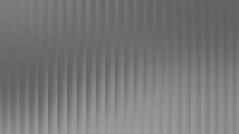 4k seamless loop dark silver to charcoal grey gradient, vertical ribbed gla.. Stock Footage 332284022