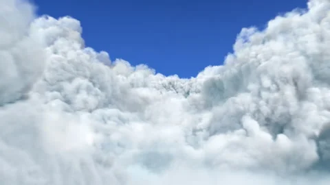 4K Seamless Loop Flythrough of Dense Clouds 스톡 동영상 315585170