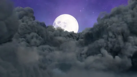 4K Seamless Loop Flythrough of Dense Clouds Stock Footage 318482142