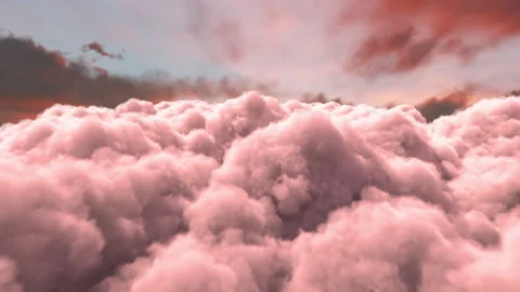 4K Seamless Loop Flythrough of Dense Clouds 스톡 동영상 318482202