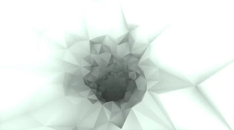 4k seamless loop of low polygon tunnel Stock-Footage 62318920