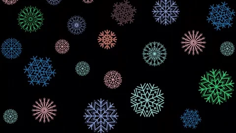 4k, seamless loop, neon rings, concentric circles, glowing lines, transparent Stock Footage 321998916