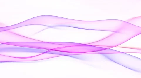 4k seamless loop of pink and purple waves or ribbons on a white background Stock-Footage 62437469