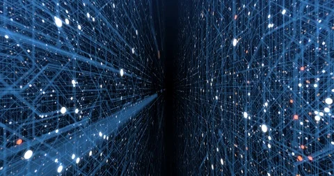 4K seamless loop of print circuit technology cyber and futuristic concept. Stock Footage 121017037