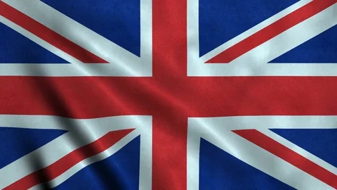 4K Seamless Loopable Flag of Akrotiri and Dhekelia Video stock 80836811