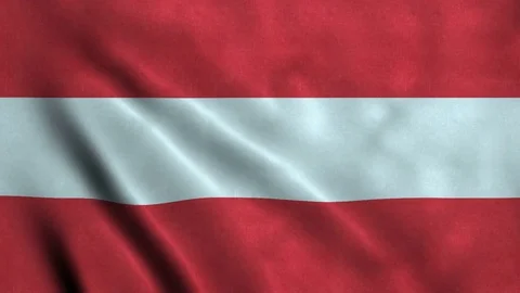 4K Seamless Loopable Flag of Austria Stock Footage 80857867