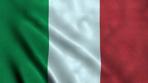 4K Seamless Loopable Flag of Lampedusa and Lampione Stock Footage 80931662