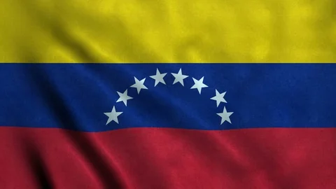 4K Seamless Loopable Flag of Venezuela Video stock 80949885