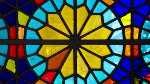 4K Seamless looping multicolor animation video footage. Kaleidoscope. Stock Footage 229989010